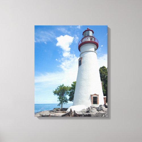 Marblehead Lighthouse Canvas Print