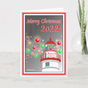 Marblehead Lighthouse Christmas Card