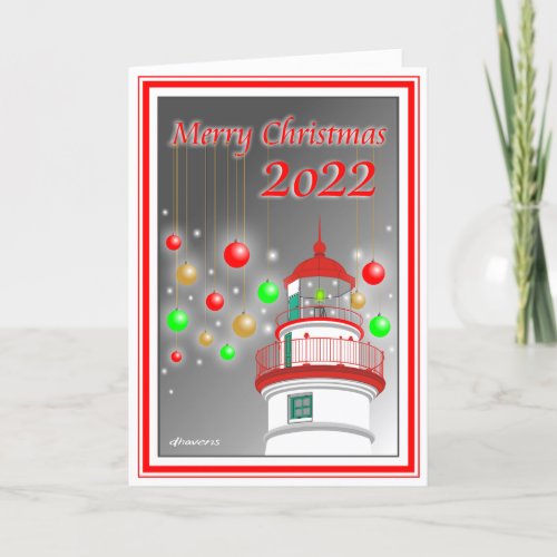 Marblehead Lighthouse Christmas Card