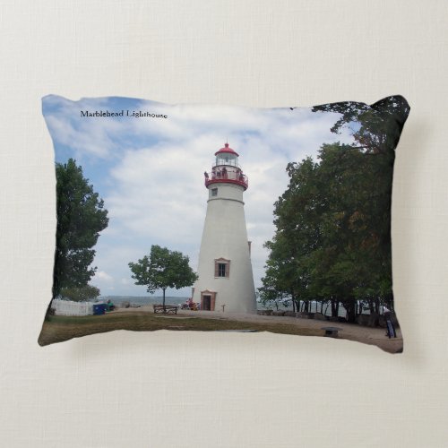 Marblehead Lighthouse double_sided accent pillow