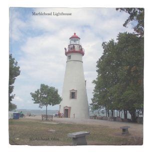 Marblehead Lighthouse duvet Cover