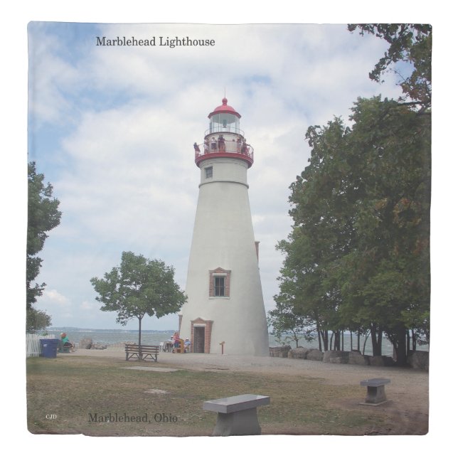 Marblehead Lighthouse duvet Cover (Front)