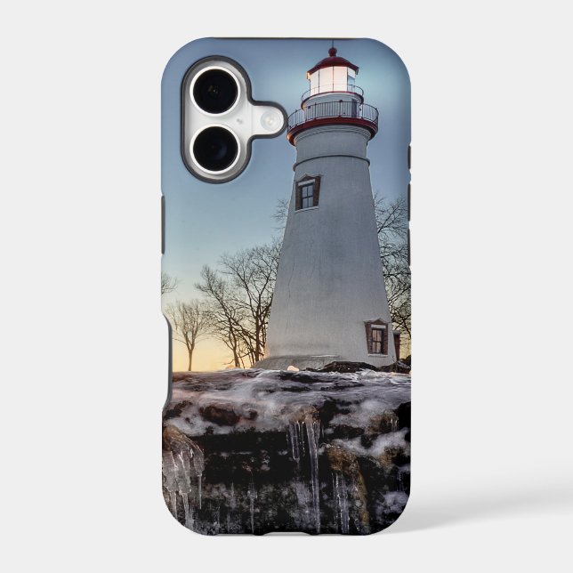 Marblehead Lighthouse Iphone Case (Back)