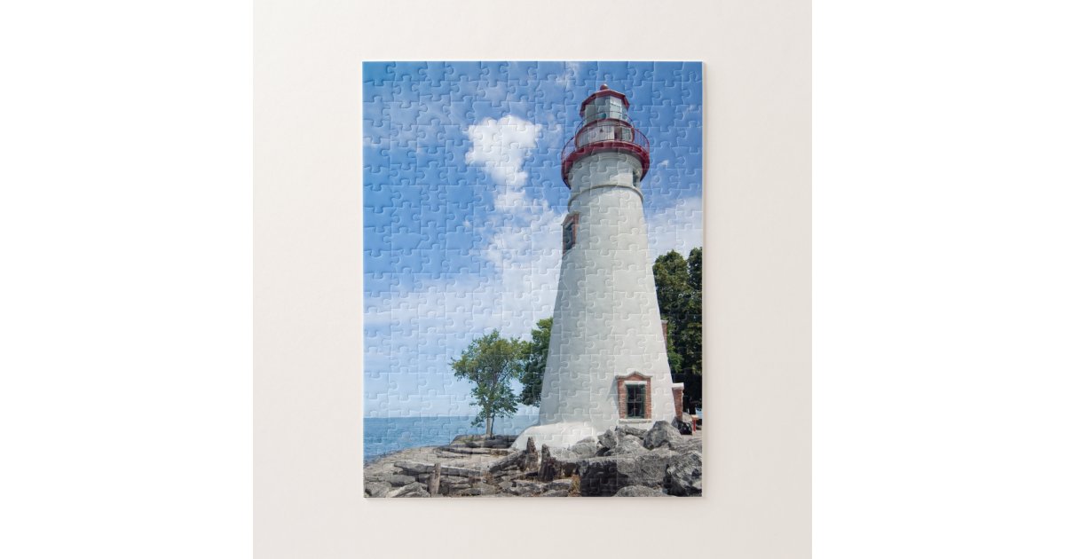 Marblehead Lighthouse Jigsaw Puzzle Zazzle