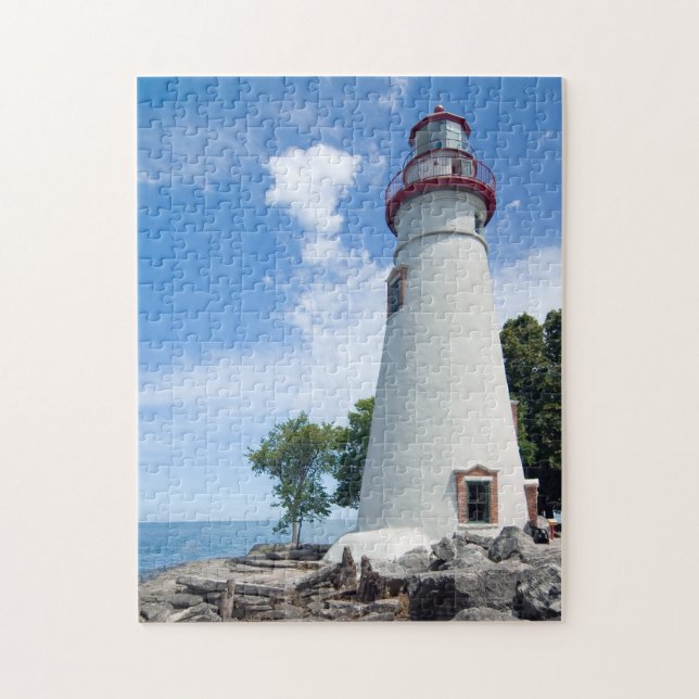 Marblehead Lighthouse Jigsaw Puzzle (Vertical)