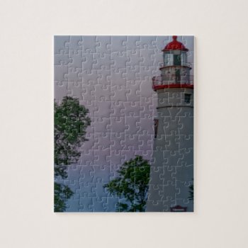 Marblehead Lighthouse Jigsaw Puzzle by lighthouseenthusiast at Zazzle