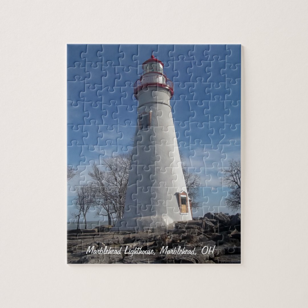 Marblehead Lighthouse Jigsaw Puzzle Zazzle