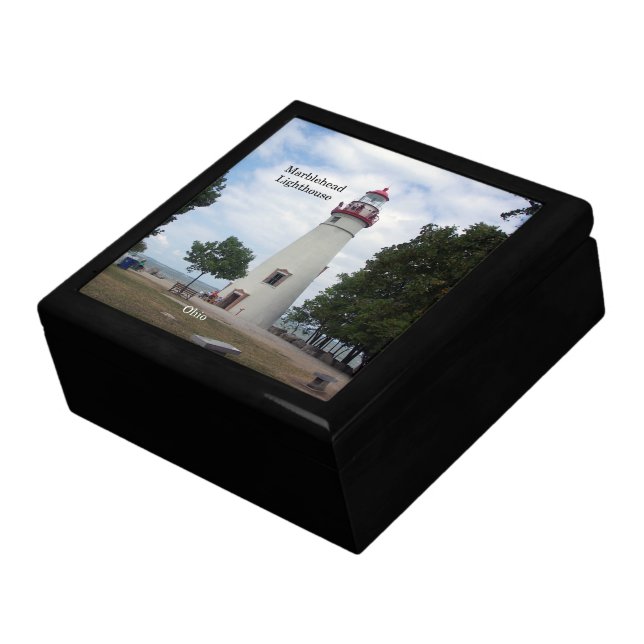 Marblehead Lighthouse keepsake box (Side)