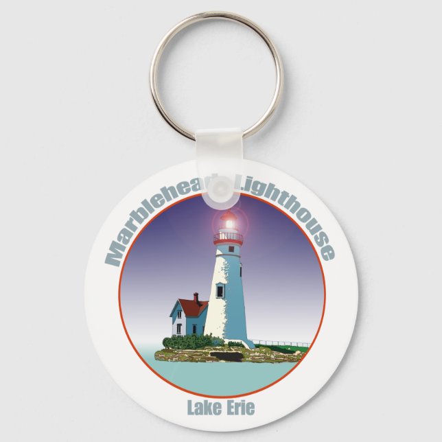 Marblehead Lighthouse Keychain (Front)