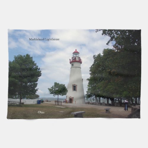 Marblehead Lighthouse kitchen towel