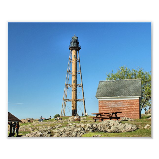 Marblehead Lighthouse, Massachusetts Photo Print (Front)