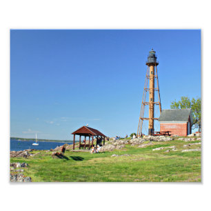 Marblehead Lighthouse, Massachusetts Photo Print