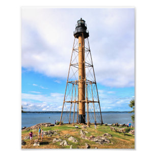 Marblehead Lighthouse, Massachusetts Photo Print