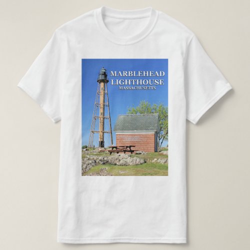 Marblehead Lighthouse Massachusetts T_Shirt