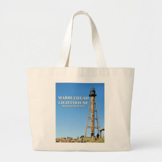 Marblehead Lighthouse, Massachusetts Tote Bag