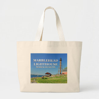 Marblehead Lighthouse, Massachusetts Tote Bag