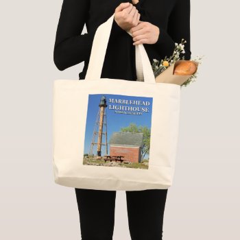Marblehead Lighthouse  Massachusetts Tote Bag by LighthouseGuy at Zazzle