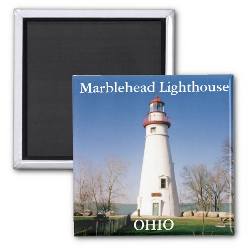 Marblehead Lighthouse Ohio Magnet