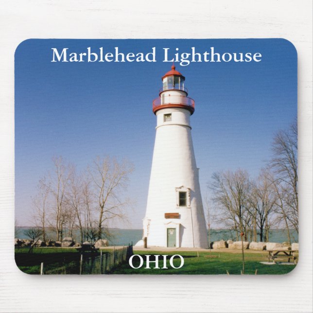 Marblehead Lighthouse, Ohio Mousepad (Front)