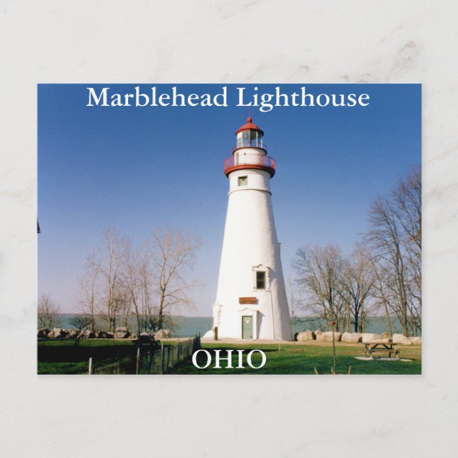 Marblehead Lighthouse, Ohio Postcard (Front)
