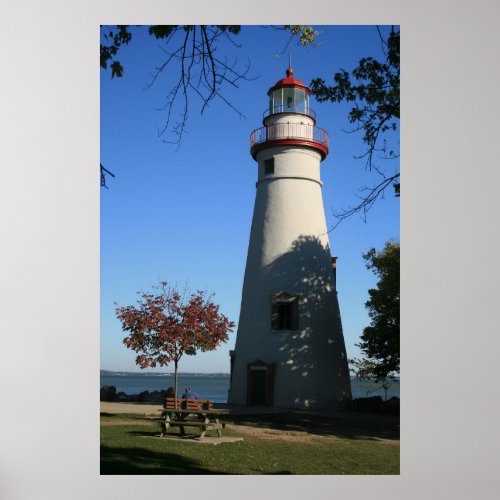 Marblehead Lighthouse Ohio Poster