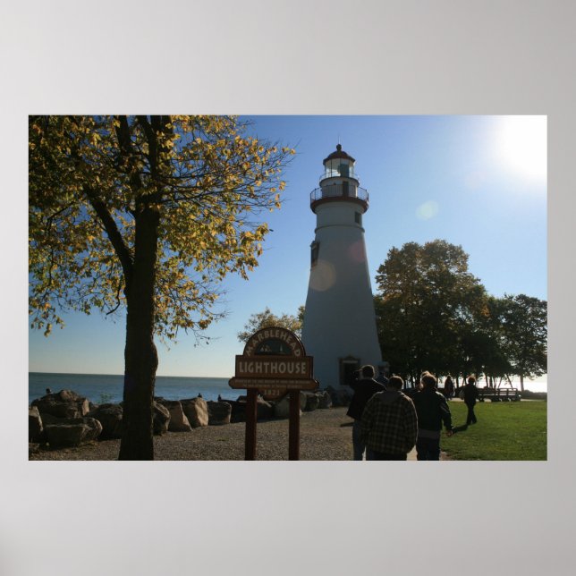 Marblehead Lighthouse, Ohio Poster (Front)