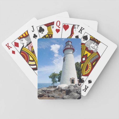 Marblehead Lighthouse Poker Cards