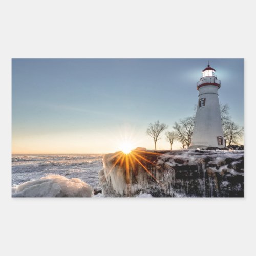 Marblehead Lighthouse Rectangular Sticker