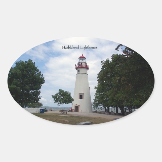 Marblehead Lighthouse sticker (Front)