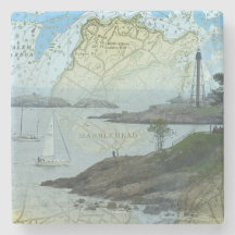 Marblehead Massachusetts harbor with sailboats