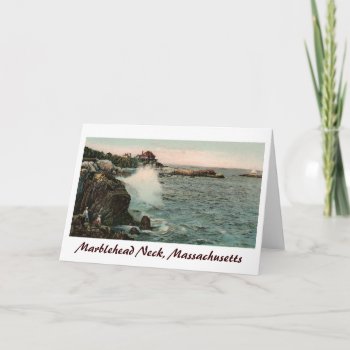 Marblehead Neck Massachusetts Greeting Card by vintageamerican at Zazzle
