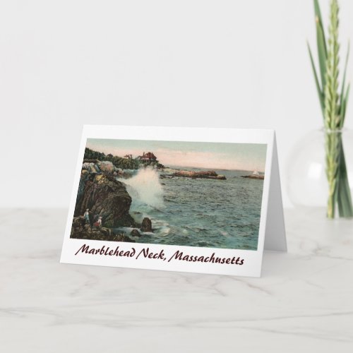 Marblehead Neck Massachusetts Greeting Card