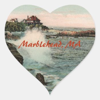 Marblehead Neck Massachusetts Stickers by vintageamerican at Zazzle