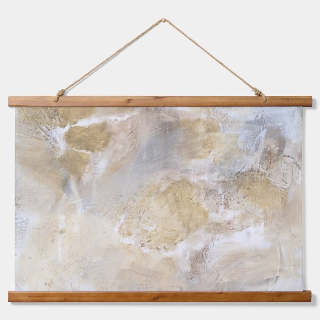 Marbleized Abstract Wall Art Tapestry (Front)