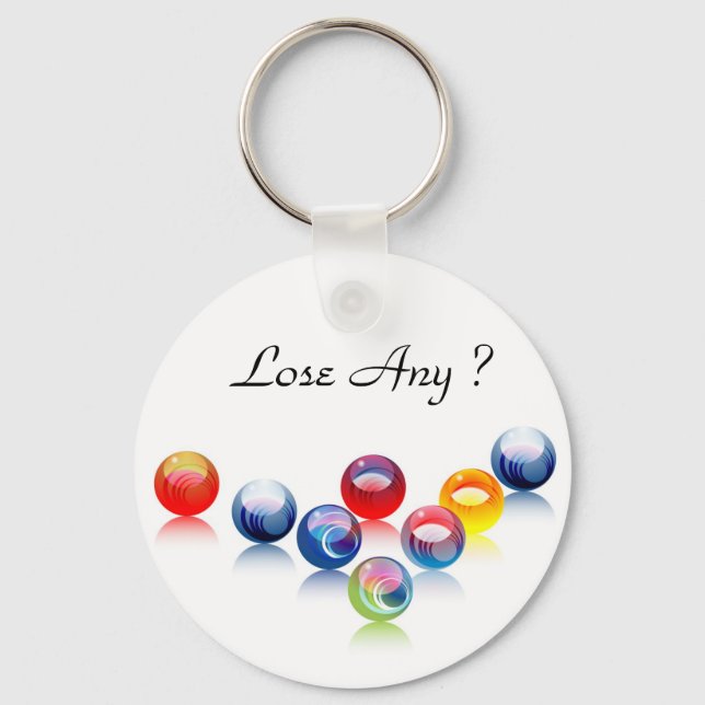 Marbles Keychain (Front)