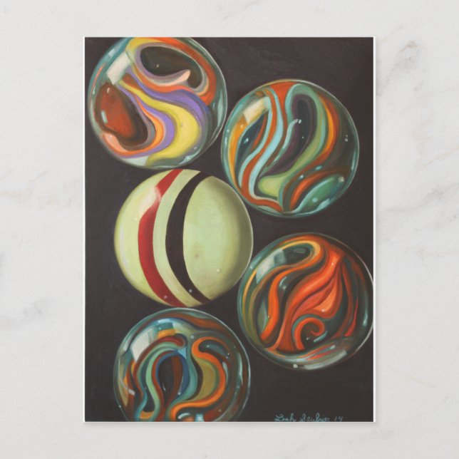 Marbles Postcard (Front)