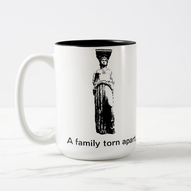 Marbles Reunited Caryatid Mug (Left)