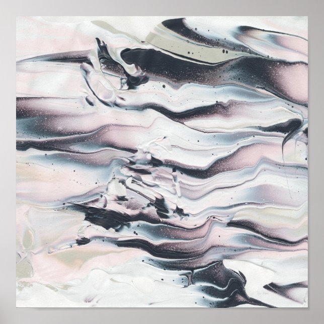 Marbling V Crop Poster (Front)