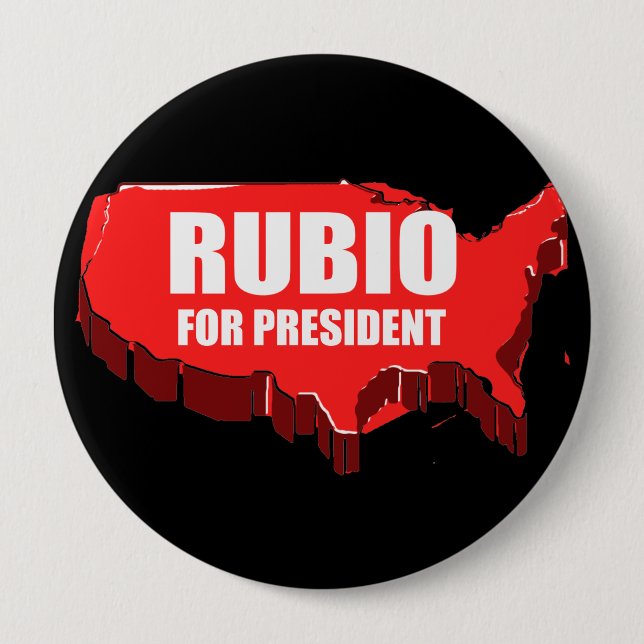 MARC RUBIO 2012 PINBACK BUTTON (Front)