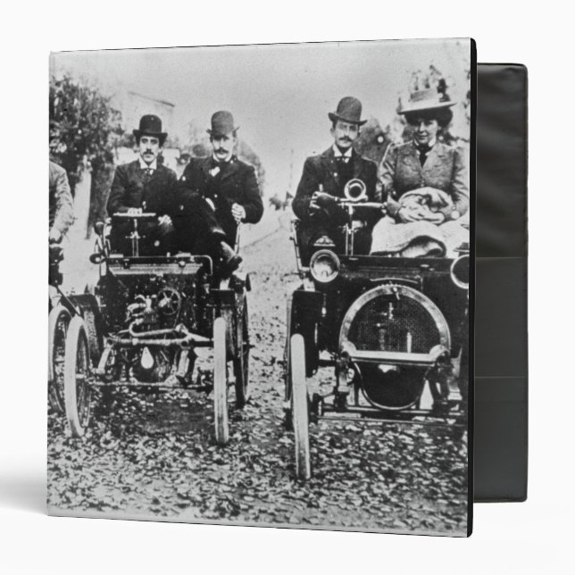 Marcel (d.1903) and Louis (1877-1944) Renault driv 3 Ring Binder (Front/Inside)