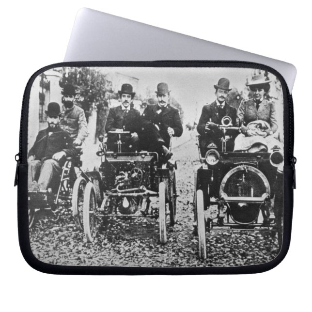Marcel (d.1903) and Louis (1877-1944) Renault driv Laptop Sleeve (Front)