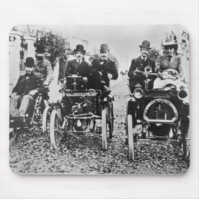 Marcel (d.1903) and Louis (1877-1944) Renault driv Mouse Pad (Front)