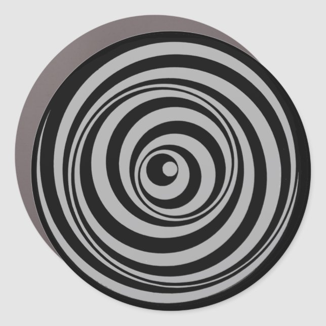 Marcel Duchamp Anémic Cinéma Car Magnet (Front)