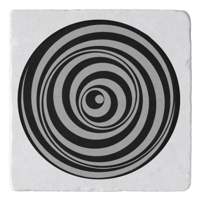Marcel Duchamp Anémic Cinéma Trivet (Front)