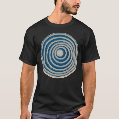 Marcel Duchamp Rotorelief BLUE T_Shirt