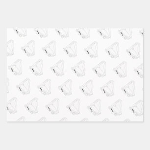 Marcel Duchamp's Fountain R.Mutt 1917 Wrapping Paper Sheets