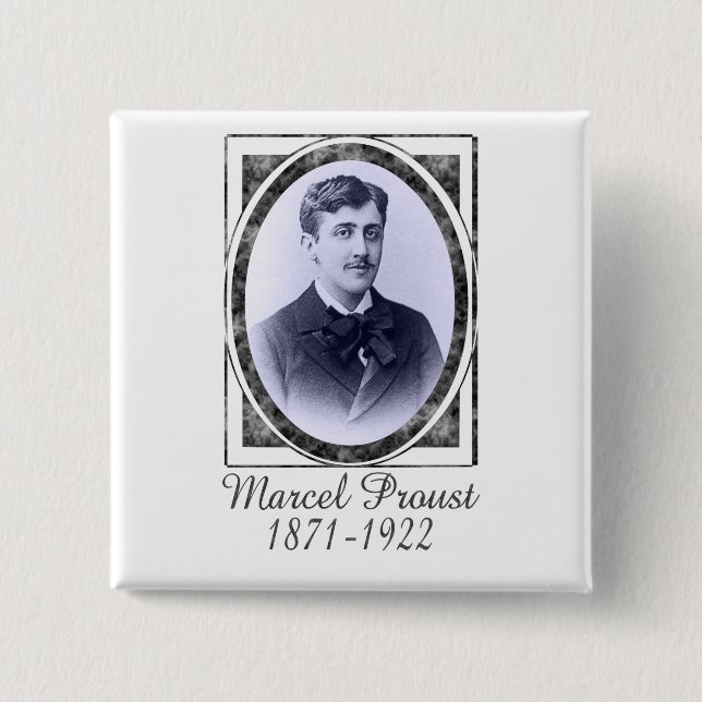 Marcel Proust Button (Front)