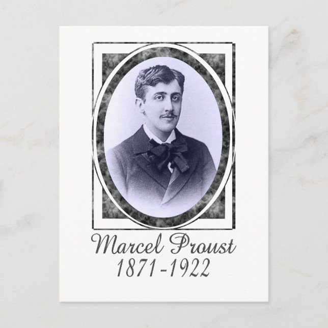 Marcel Proust Postcard (Front)