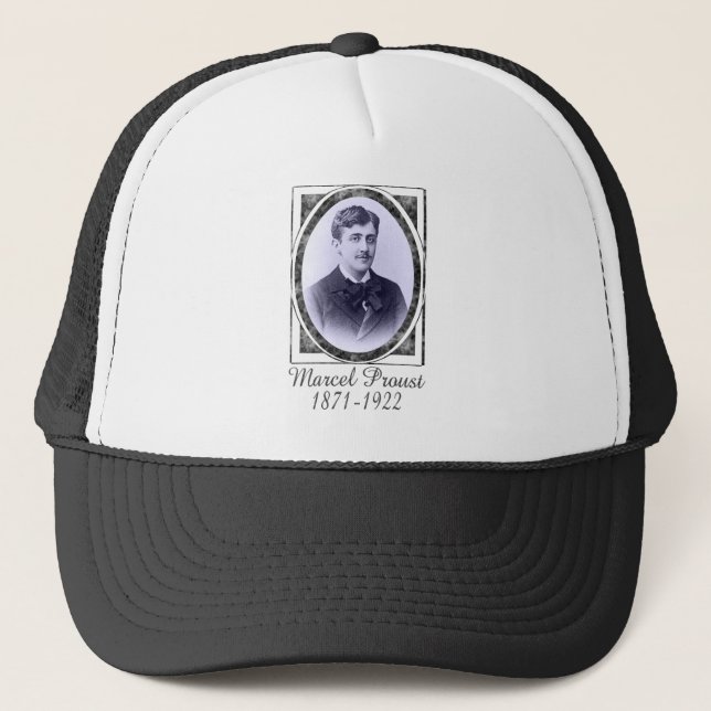 Marcel Proust Trucker Hat (Front)