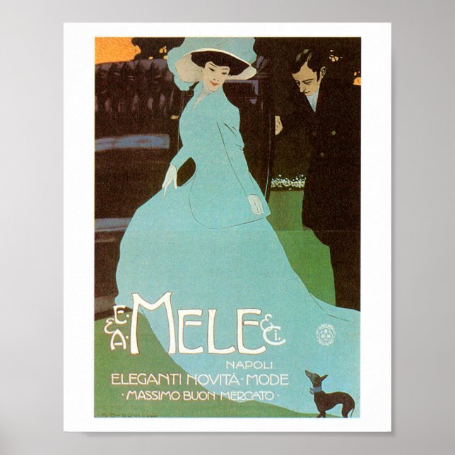 MARCELLO DUDOVICH VINTAGE POSTER 1910 (Front)